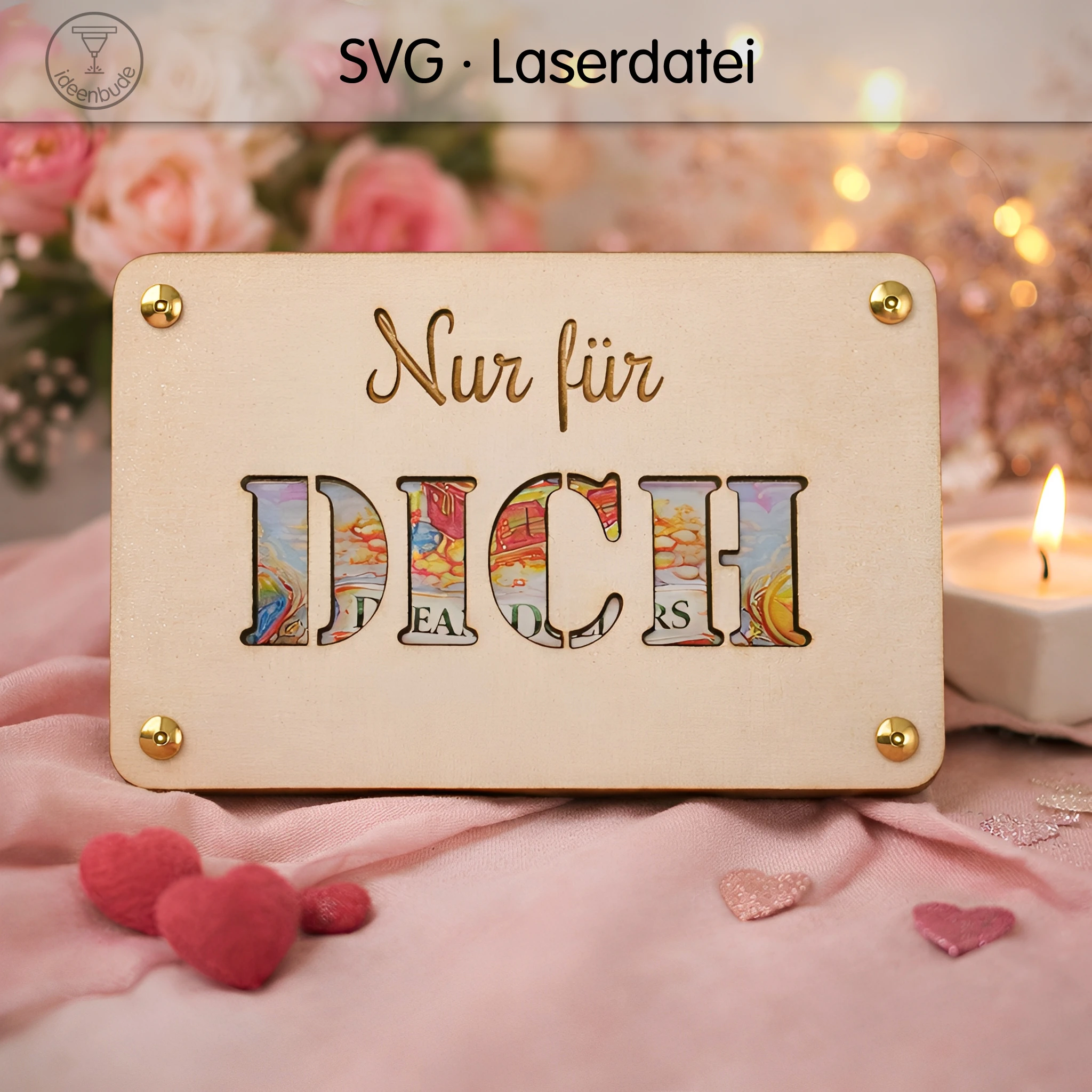 Nur für dich – Geldgeschenk mit Herz